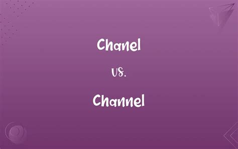 chanel or channel spelling